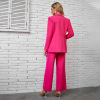 Pink Temperament Tube Top Jumpsuit Two-piece Set 6
