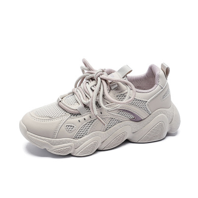 Women Breathable Mesh Thick Sole Fashion Sneakers