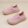 Women Breathable Knit Slip On Casual Walking Shoes
