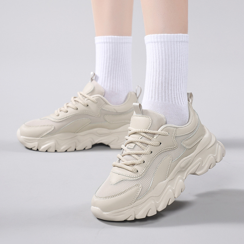 Women Fashion Chunky Thick Sole Casual Sneakers
