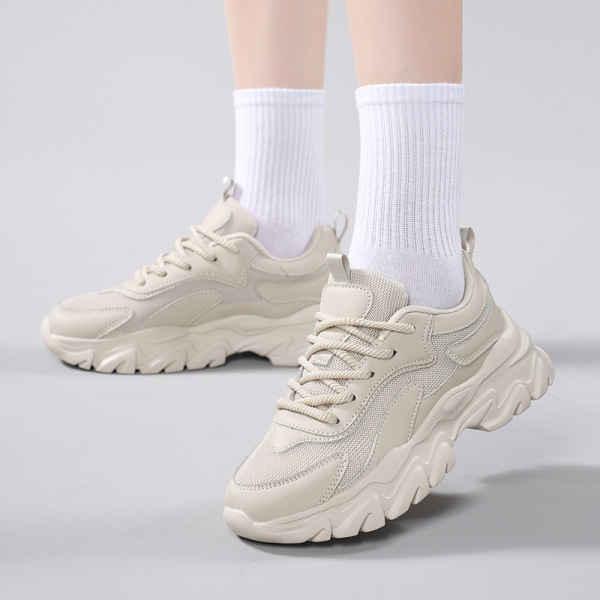 Women Fashion Chunky Thick Sole Casual Sneakers