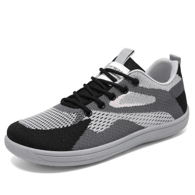 Women Breathable Knit Lace Up Casual Walking Shoes