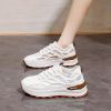 Women Hollow Mesh Breathable White Casual Sneakers